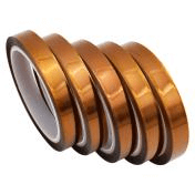 Tesa 51407 High Temperature Resistance 260 Degrees Can Remove Masking Brown Gold Finger Polyimide PI Tape - Image 2