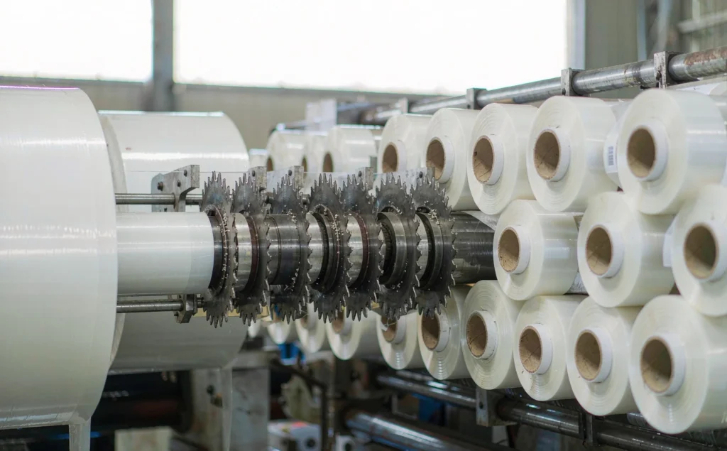 Industrial tape slitting machine